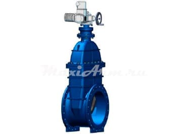 VOC 4241CM-U04 Задвижка с обрезиненным клином Ду450-600 Ру16 – короткий корпус F4 – с электроприводом “Auma” текофи tecofi